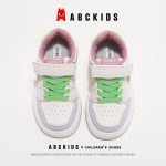ABC KIDS children's sneakers autumn girls' casual shoes trendy white purple green size 31 [inner length 190 suitable for foot length 185] - Image 3