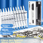 Deli [Super Hot Selling] Office Binding Push Clip Set (Push Clip 60 Pieces Supplementary Clips) Can Clip 40 Sheets of Paper Transparent White 33183