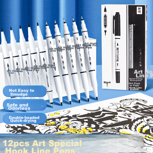 Deli [Super Hot Selling] Office Binding Push Clip Set (Push Clip 60 Pieces Supplementary Clips) Can Clip 40 Sheets of Paper Transparent White 33183