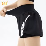 361° short-sleeved women's t-shirt spring and summer badminton clothing light breathable sports leisure fitness 662527101-1 - Image 7