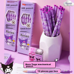 STABILO automatic pencil 3.15mm pink fat lead children's kindergarten stationery thick pen Woody water-soluble colored lead crayon children's painting set - Image 8