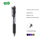 Deli Hand Protector Series Automatic Pencil Set Buffer Anti-Break Core Long-term Writing without Tired Hands 0.5mm (Automatic Pencil * 3 HB Lead * 1) Mixed Color 34110