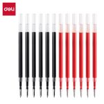 Deli S08 upgraded black gold model large capacity arc closing click neutral pen office pen water pen 0.5mm bullet head black 10 pieces/box S08Pro-10 - Image 3