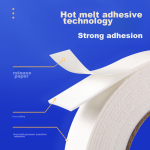 COMIX foam double-sided tape/foam tape/sponge adhesive 10 rolls 24mm*5y (4.5m)*2.5mm office supplies EP008 - Image 3