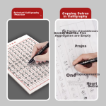 Deli customizable leather cover 25K160 sheets notebook thickened business meeting book notepad diary 3186 black - Image 4