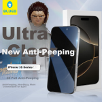 BLUEO is suitable for Apple 16promax anti-peep tempered film iPhone16promax mobile phone film high-definition anti-peeping anti-fingerprint film