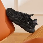 361° sports shoes female Linghu spring and summer retro breathable thick bottom leisure rope skipping running shoes female 682312203-5 - Image 3