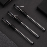 Snow White PVN-159 black 0.28mm straight liquid ballpoint pen quick-drying neutral pen full needle tube signature pen water pen handbook pen black 12 pieces/box - Image 6