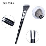 AOLANLA Master Series Oblique Contouring Brush Multi-function Blush Highlight Side Shadow Modification Face Makeup Brush with Dust Cover - Image 4