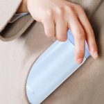 Angelamiao mini thermos cup female student cute portable water cup 316 stainless steel small pocket cup 200ml blue - Image 6