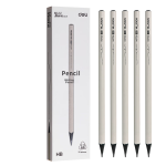 Deli 10 2B hexagonal rod leather head Newsai pencils (mixed) (10/box) painting exam art student sketch gift NS729-2B Children's Day gift for girls - Image 4
