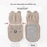 9i9 baby floor socks spring and autumn baby socks non-slip toddler socks cool combed cotton loose mouth 5 pairs 0-1 years old A90 - Image 9