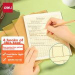 Deli eye protection homework book 4 books A5/30 sheets 224 grid composition book primary school homework book notebook PFA530 - Image 9