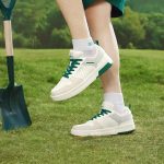 361° sports shoes for men spring and summer teenagers all-match thick-soled height-enhancing white casual shoes for men 672416602F-1 - Image 4