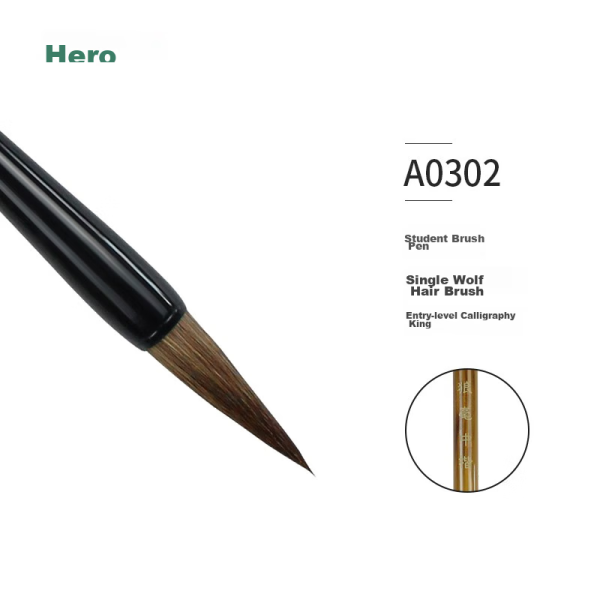 HERO [Children's Day Gift] Fountain Pen 6179M Thermal Erasable Fountain Pen Gradient Color Student Positive Posture Calligraphy Practice Iridium Ink Pen Dark Tip EF Purple White