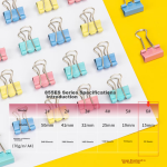 Qi Xin (COMIX) 20 pieces A4 snap student transparent file bag waterproof file bag information bag test paper storage subject classification C310E - Image 3