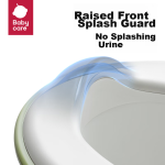 babycarebc toilet toilet squat toilet children's toilet simulation toilet toilet ring 2-6 years old baby potty Mengyin blue - Image 5