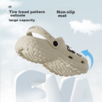 AOKANG hole shoes men's sandals summer wear non-slip deodorant eva shit-stepping thick bottom driving beach slippers - Image 6