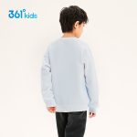 361° children's clothing children's sweatshirt 24 spring and autumn boys and girls middle and large children's sports casual pullover sweatshirt white 140 - Image 4