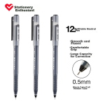 [A must-have for the start of school] AIHAO four-color gel pen, multi-color all-in-one, special push pen for students and teachers to take notes in their notebooks [four-color academic master pen] 2 pieces in white