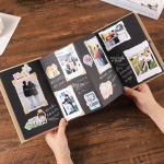 [Lowest price on the entire network] Farahmont stamped loose-leaf travel collection book travel commemorative stamp book handbook blank Nanjing Beijing Museum Zoo Forbidden City Chongqing check-in attractions stamp blue - Image 5