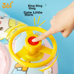 361° Children's swimming ring baby life buoy inflatable thickened anti-rollover girls swimming equipment toddler swimming ring - Image 6