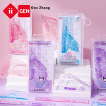 Deli Sakura Law 0.5mm mechanical pencil combination set student stationery drawing exam can be used 3 automatic pencils 3 boxes HB movable lead core 33125 - Image 7