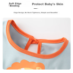 9i9 baby eating overalls waterproof long sleeve baby bib apron reverse wear kindergarten painting clothes A150 - Image 4
