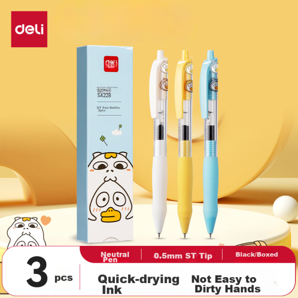 STABILO children's posture correction pen primary school students correct posture calligraphy quick-drying stationery high value large capacity replaceable refill macaron blue
