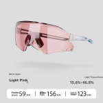 ACRUNU Cycling Glasses Professional Color-changing Goggles Day and Night Bicycle Goggles Outdoor Road Bike - Light Pink - Image 3