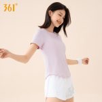 361° Sports Fitness Yoga Tops Women Spring and Summer Running Pilates Sports Short Sleeve T-shirt High Value Quick Dry Yoga Clothes - Image 7