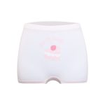 Aimer kids Aimer children's underwear girls modal mid-waist boxer 3-pack female underwear AK123B676 white purple powder 140 - Image 5