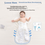 9i9 baby bellyband summer thin cotton belly protection baby belly circumference newborn swaddle umbilical cord sleep adjustable A60 bear - Image 4
