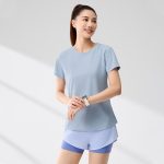 361° short-sleeved men's spring and summer pure cotton sports t-shirt loose round neck casual printed top 652519106-2