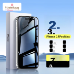 BLUEO Blue Monkey is suitable for Apple 16Pro tempered film iPhone16pro mobile phone film dust-free warehouse instant paste high-definition protective film with enhanced transparency and reduced reflection
