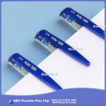 Deli 0.5mm push gel pen fountain pen signature pen 4 colors fashion pen body soft glue handshake black 12 pieces/box - Image 6
