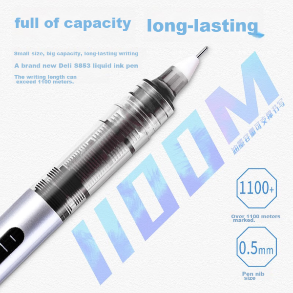[Essential for back to school] KACO color gel pen push multi-color signature pen handbook pen water pen 0.5mm bullet head mixed color 5 pieces/box Guofeng K1015