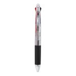 TANOSEE Le Rushi push-button multi-color ballpoint pen, medium oil pen, handbook note multi-function pen, three colors red, black and blue, 0.7mm (with 1 refill), 1 transparent rod - Image 7