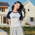 361° short-sleeved women's spring and summer round neck cute pet sports leisure loose breathable top T-shirt 662519112-4 - Image 4