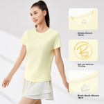 361° short-sleeved women's trendy T-shirt ladies summer new quick-drying clothes sports running yoga clothes 662424126H-8