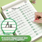 Shuxing 26 English alphabet copybook handwritten elementary school students word practice English daily practice uppercase and lowercase copybook entry tracing book practice copybook - Image 4