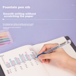 Dongmi gel pen Seiko Dongmi press pen 0.5 quick-drying refill black ballpoint pen student postgraduate entrance examination refill Dongmi black refill 20 pieces/box DM009 - Image 4