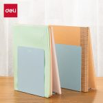 Deli 0.5mm bullet colored push gel pen 12 pcs (gardenia yellow) SA500 - Image 2