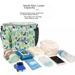 9i9 children's electric car safety belt baby safety strap backpack front and back anti-fall reflective strip storage bag A72 - Image 5