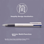 [A must-have for the start of school] KACO Jingdian neutral pen set, quick-drying brush pen for students, carbon black signature pen, press pen, high-value stationery subject pen set (new and old packaging are being shipped alternately) - Image 3
