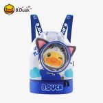 B.Duck Little Yellow Duck Boys and Girls Swimming Waterproof Bag Drawstring Portable Backpack Dry and Wet Separation Sports Beach Storage Bag