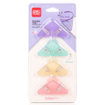 M&G [Super Hot Sale] Stationery 1#50mm 12pcs/can Colored Long Tail Clip Large Metal Ticket Clip Economic Office Dovetail Clip ABS916J1 - Image 3