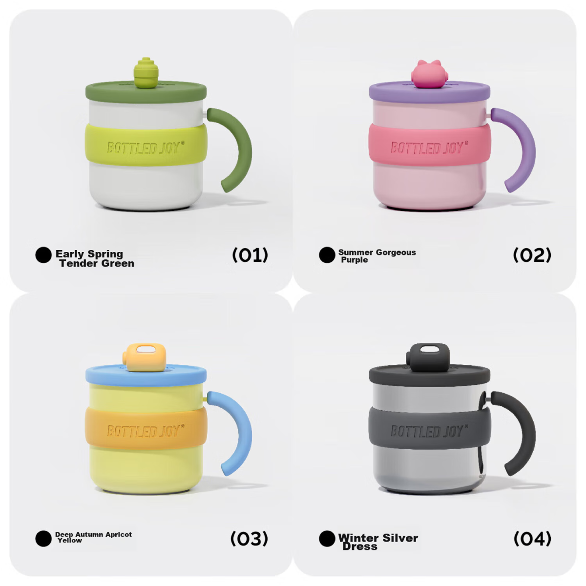 BOTTLED JOY ton barrel insulation cup 316 stainless steel coffee cup insulation water cup female office drinking water cup Dundun barrel - Image 7