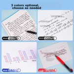 [Essential for back to school] KACO color gel pen push multi-color signature pen handbook pen water pen 0.5mm bullet head mixed color 5 pieces/box Guofeng K1015 - Image 5
