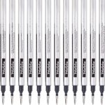 Deli 0.7mm English special low viscosity ballpoint pen mini head medium oil pen 36 pieces/box DL-6546S red - Image 2